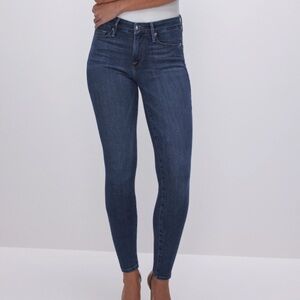 Good American Slim High-Rise Indigo Skinny Jeans 0/25
